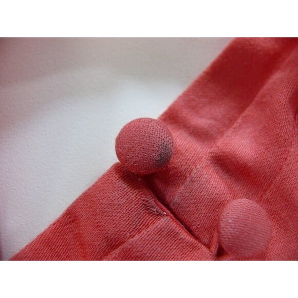 NWT BANANA REPUBLIC criss cross bodice salmon dress sz 8 tall msrp $140 - Picture 7 of 7